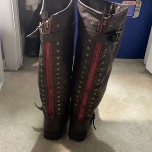 Journee Rider Boots size 8 wide calf. Only worn one time, in perfect condition.